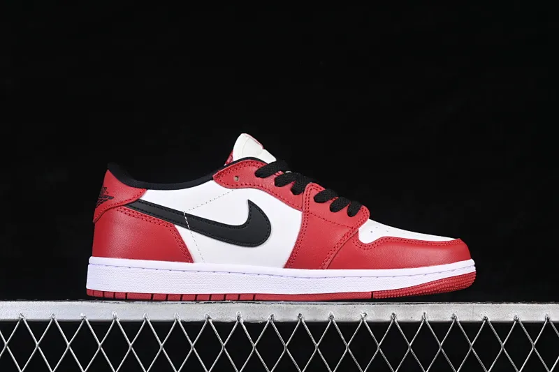 All categories Air Jordan Jordan series basketball shoes Air Jordan 1 Low G version pure original Air Jordan 1 Low OG AJ1 Joe 1 white red black hook low-top casual sneakers HQ6998-600